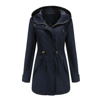 Stylish Women's Coat with Hood – Marielle