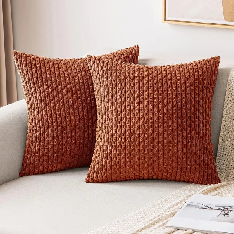 Corduroy Pillow Covers with Boho Style – Velvia