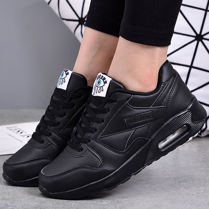 Stylish Vegan Leather Women's Sneakers - Valencia