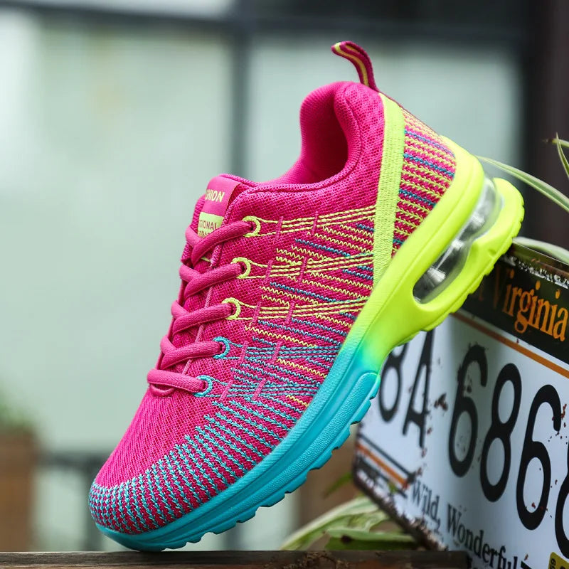 Modne ortopedyczne casualowe sneakersy dla kobiet - Liva