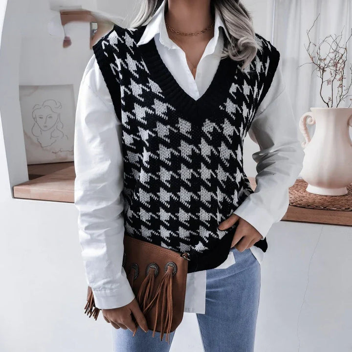 Geruite Dames Spencer – Yara