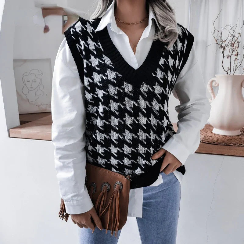 Geruite Dames Spencer – Yara