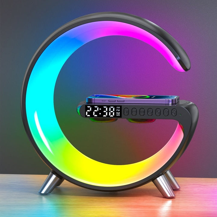 Wireless Charging Station with Speaker - ChargeGlow
