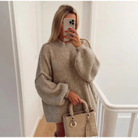 Oversized Gebreide Damestrui - Mia