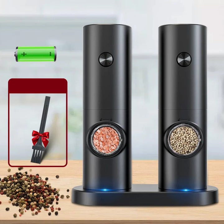 Elektrische Peper- en Zoutmolen Set - SpiceLite