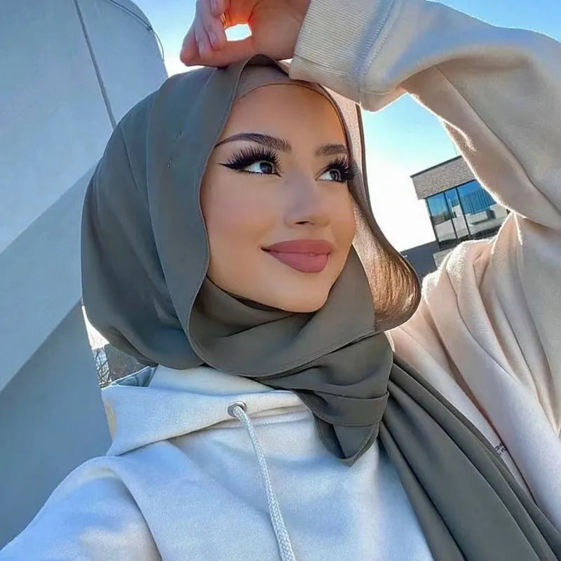 Chiffon Hijab Scarf – Leilani