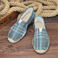 Espadryle męskie z wzorem graffiti – Elio