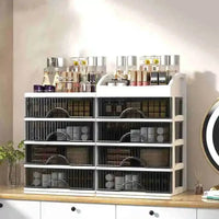 Transparent Acrylic Makeup Organizer - Clarityn