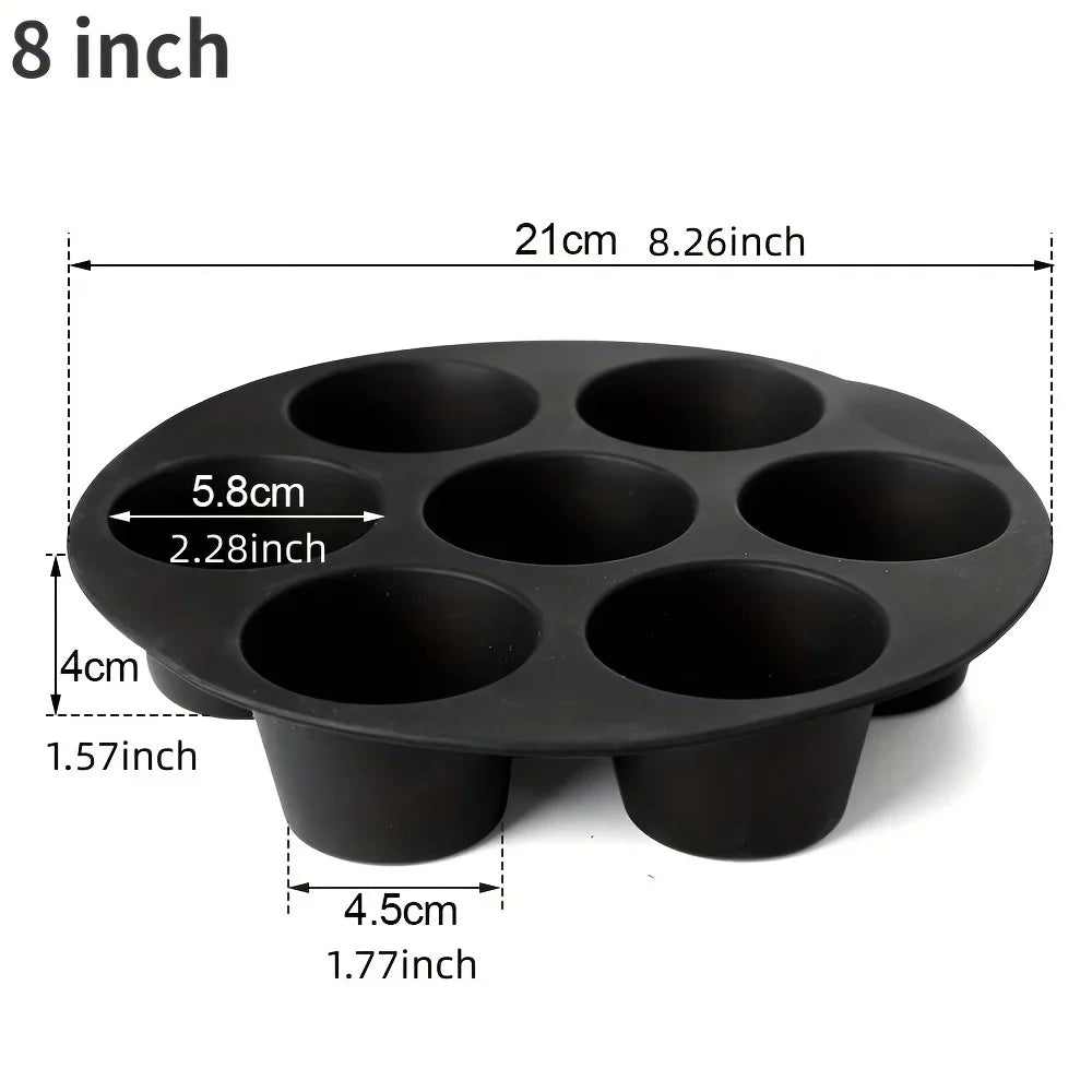 Forma do pieczenia z silikonu do mikrofalówki i frytkownicy na gorące powietrze - FlexiBake
