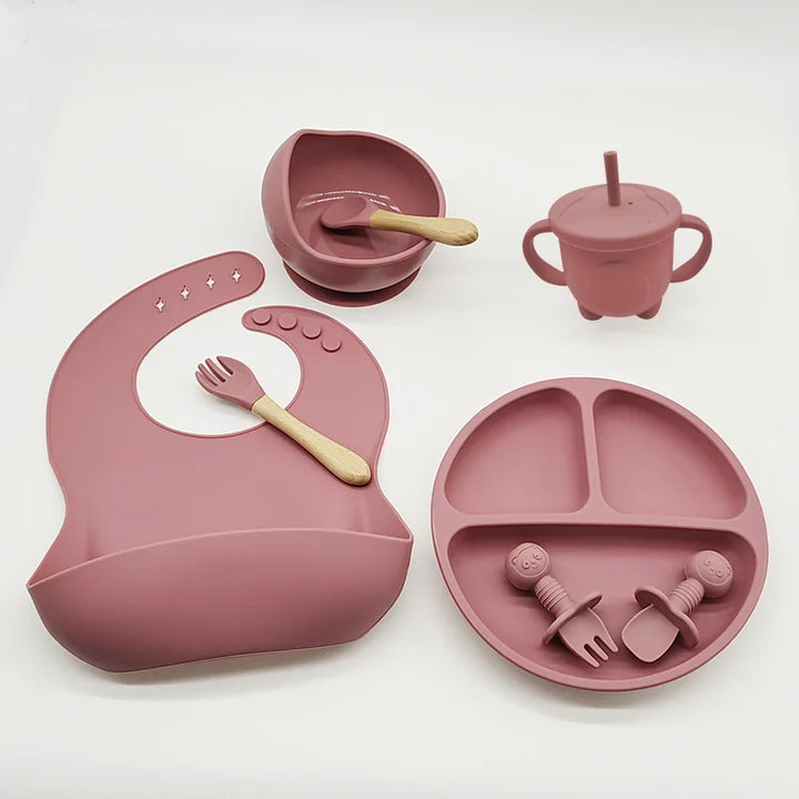 Silicone Feeding Set for Babies - TinyBites
