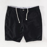 Men's Linen-Cotton Shorts with Button Closure - Sandro