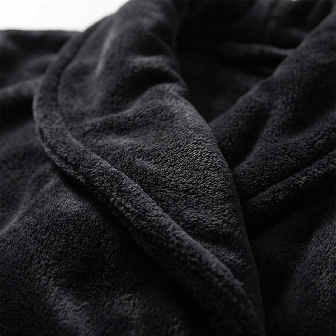 Shawl Collar Full-Length Dressing Gown - Derrick