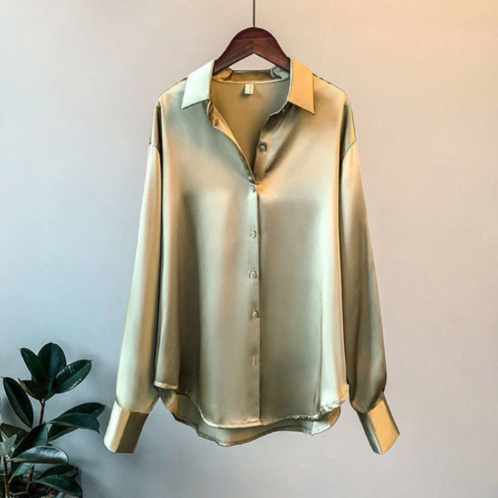 Sheen Women's Blouse In A Relaxed Cut - Leona