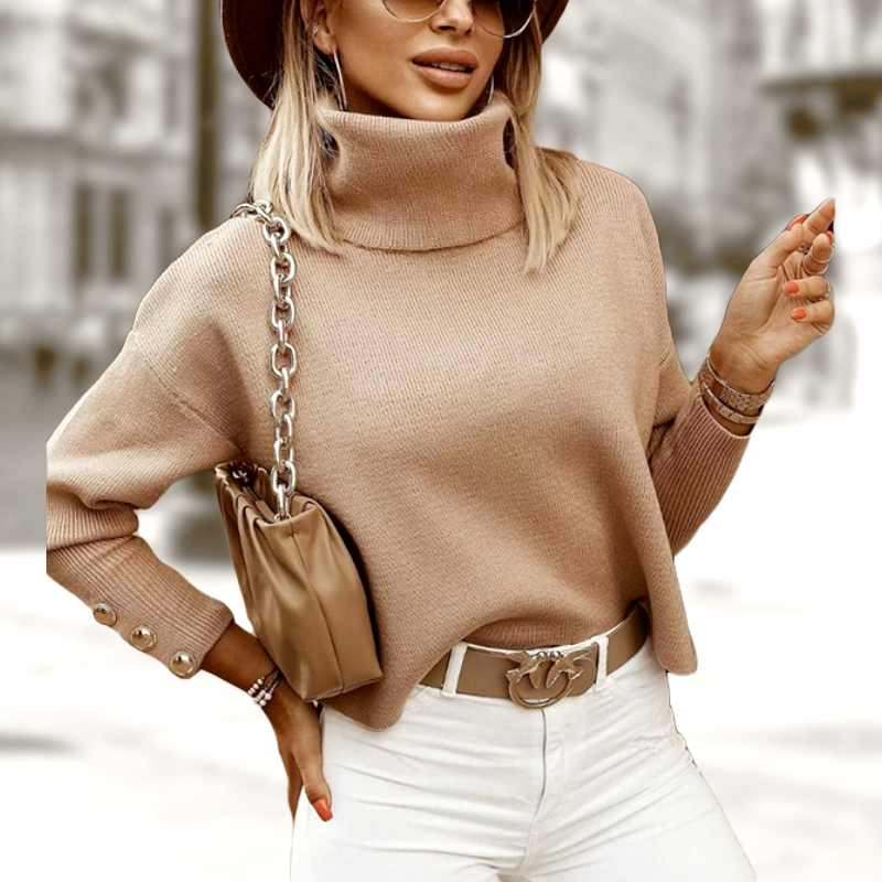 Dames Coltrui met Stijlvol Detail – Elara