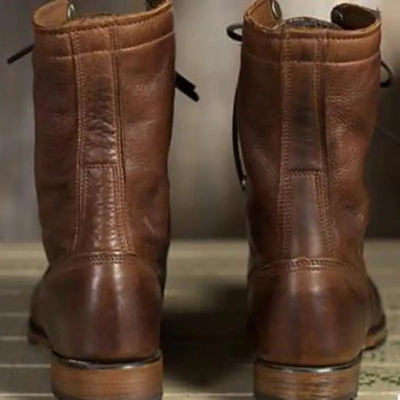 Women's Leather Boots - Flexible Fit, Soft Lining, All-Day Comfort 2