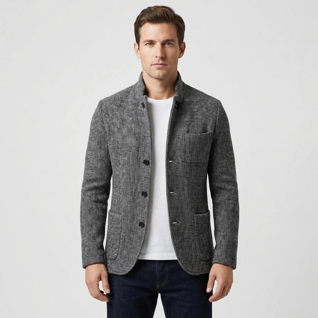 Short-Length Fitted Men's Blazer - John