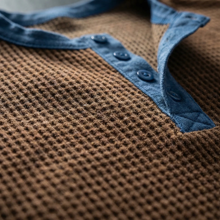 Short Sleeve Henley T-Shirt - Danny