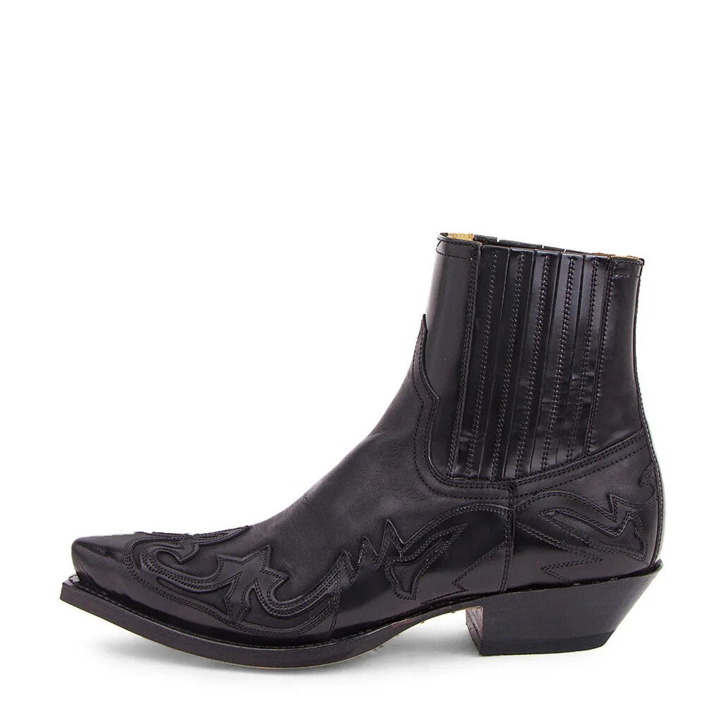 Short Western Boot With Pointed Toe - Chris