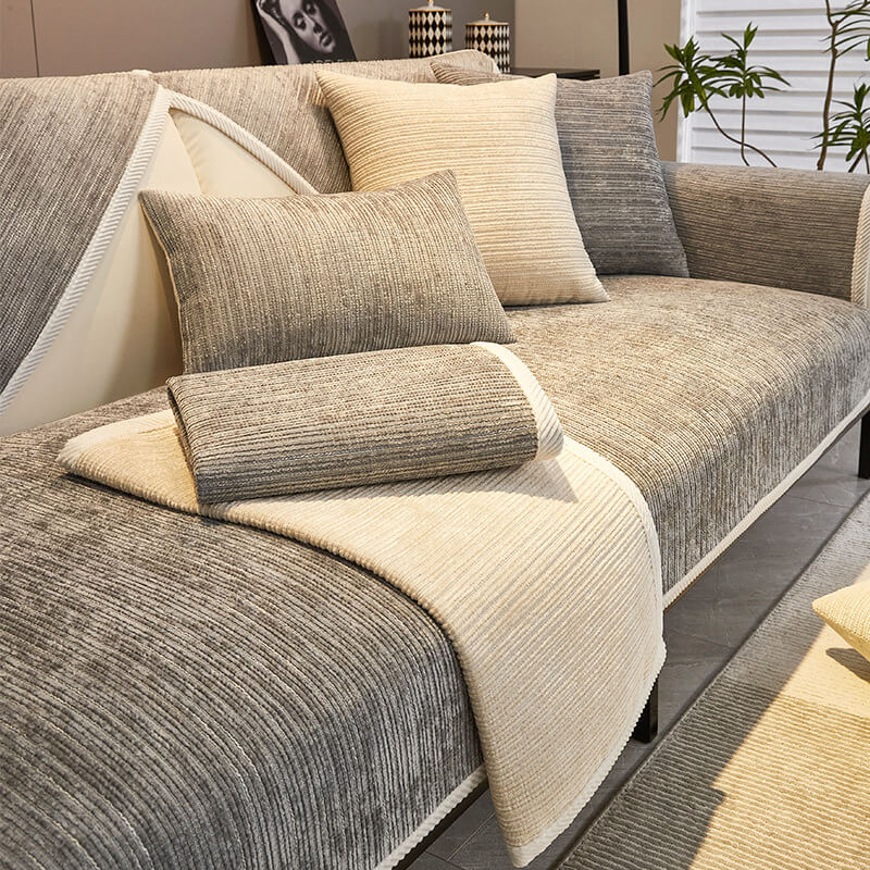 Stylish and Durable Scratch-Resistant Sofa Cover - Bobby