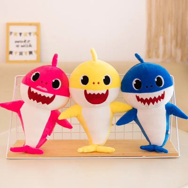 Singing Shark Plush with Music and Light - GlowShark