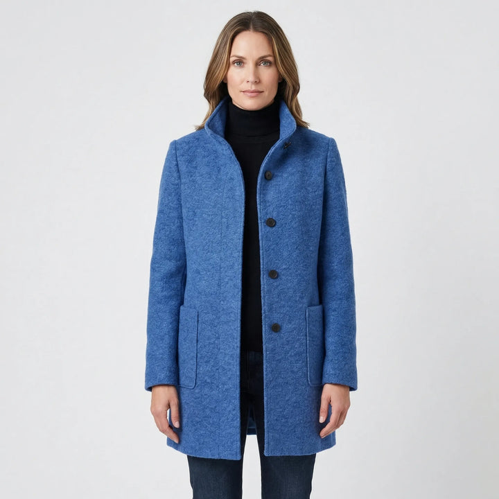 Single-Breasted Mid-Length Overcoat - Daisy