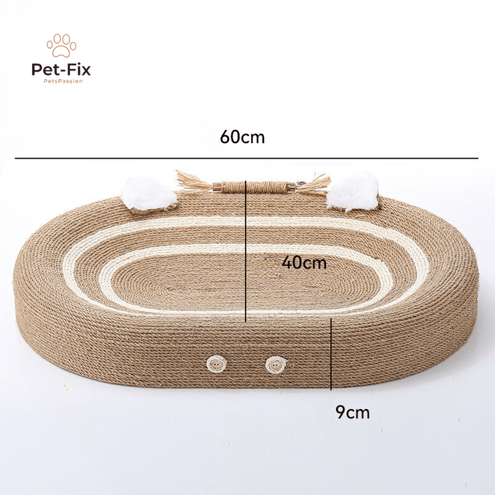 Sisal Cat Scratching Pad - Scratch Oasis