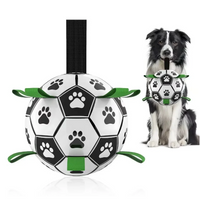 Durable Dog Soccer Ball with Handles – TugBounce