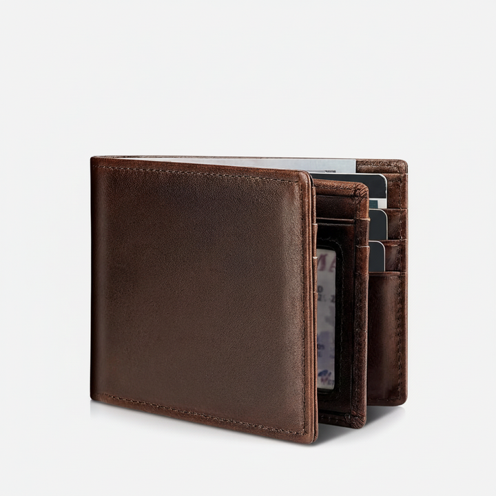 Skórzany Portfel Męski - LuxeWallet