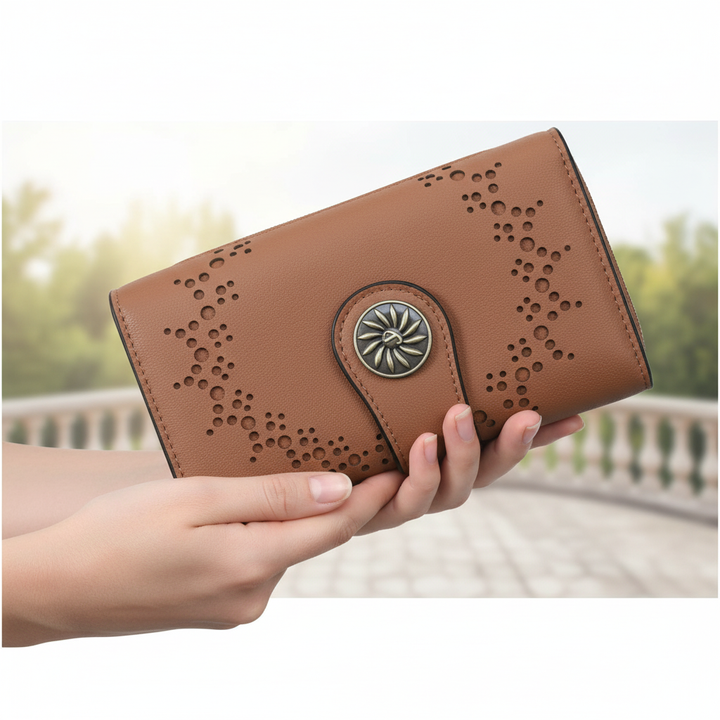 Skórzany Portfel Unisex - SecurePurse