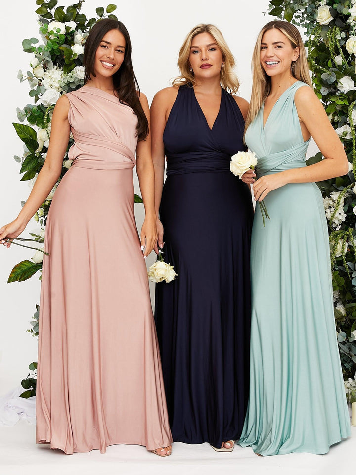 Sleeveless Wrap-Style Maxi Dress - Vickie