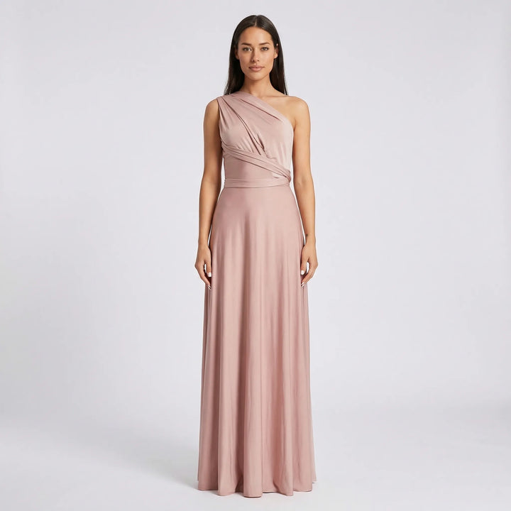Sleeveless Wrap-Style Maxi Dress - Vickie