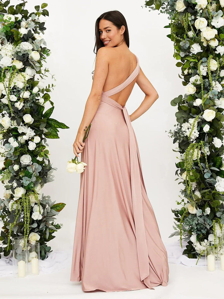 Sleeveless Wrap-Style Maxi Dress - Vickie