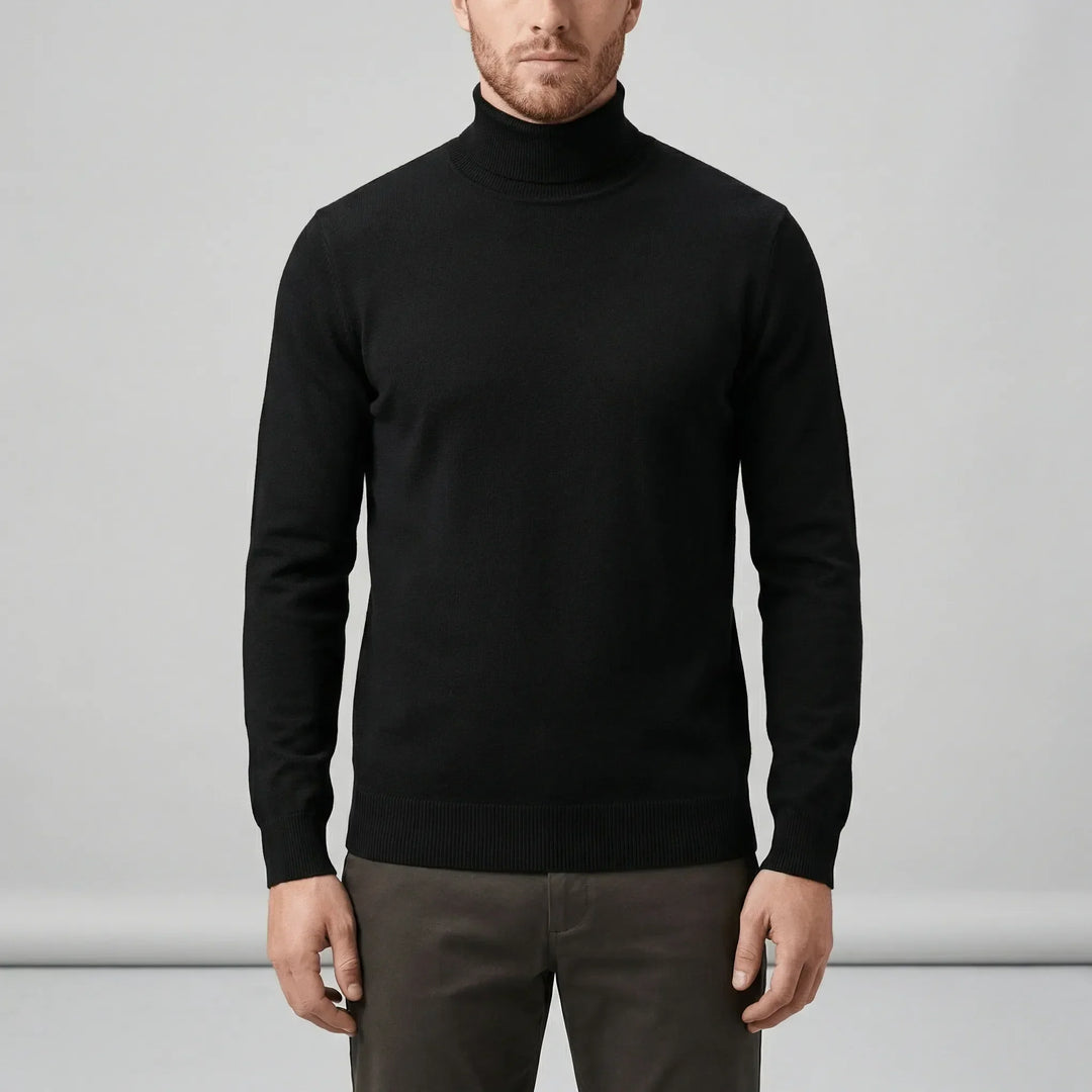 Slim-Fit-Rollkragenpullover - Friedrich