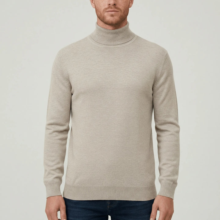 Slim-Fit-Rollkragenpullover - Friedrich
