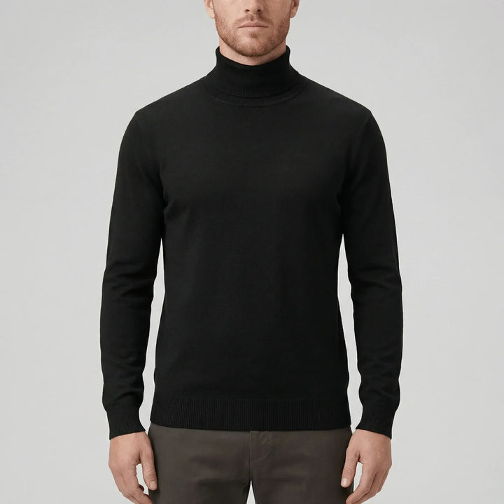 Slim-Fit-Rollkragenpullover - Friedrich