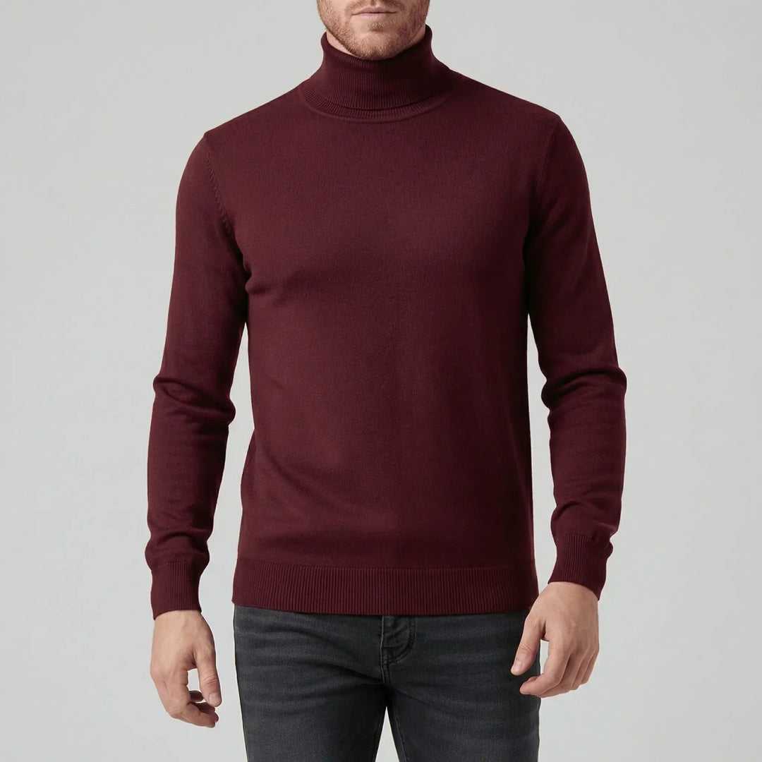 Slim-Fit-Rollkragenpullover - Friedrich