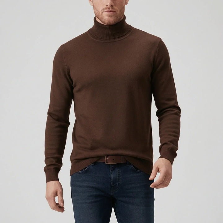 Slim-Fit-Rollkragenpullover - Friedrich