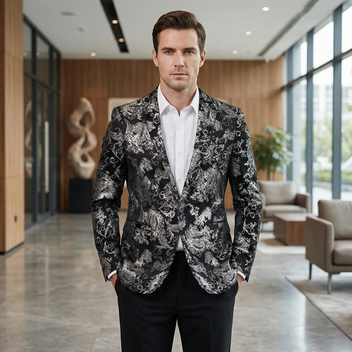 Slim Fit Herrenblazer - Ilyas