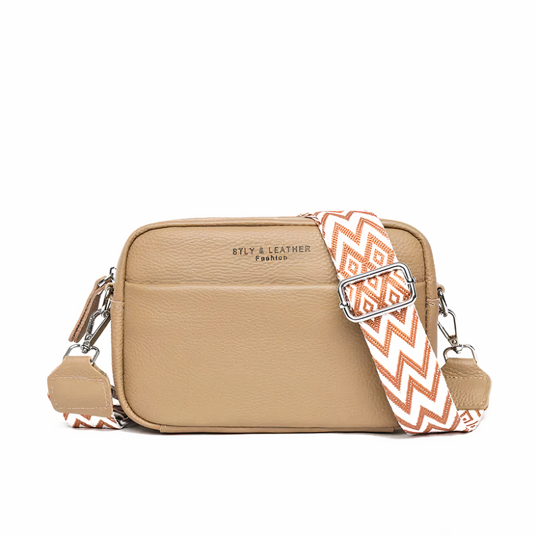 Small Zip-Fastened Crossbody Bag - Laurie