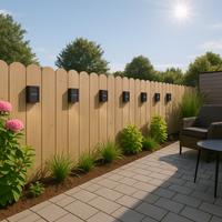 SolarGlow™ Luxury Solar Wall Lamps – Wireless, Stylish & Ready for Warm Evenings