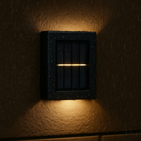 SolarGlow™ Luxury Solar Wall Lamps – Wireless, Stylish & Ready for Warm Evenings