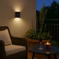 SolarGlow™ Luxury Solar Wall Lamps – Wireless, Stylish & Ready for Warm Evenings
