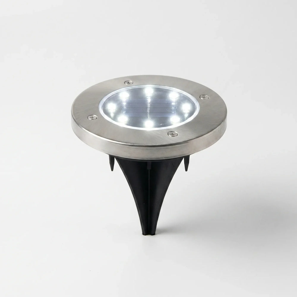 Solar Powered Garden Ground Lights - Lumidisk