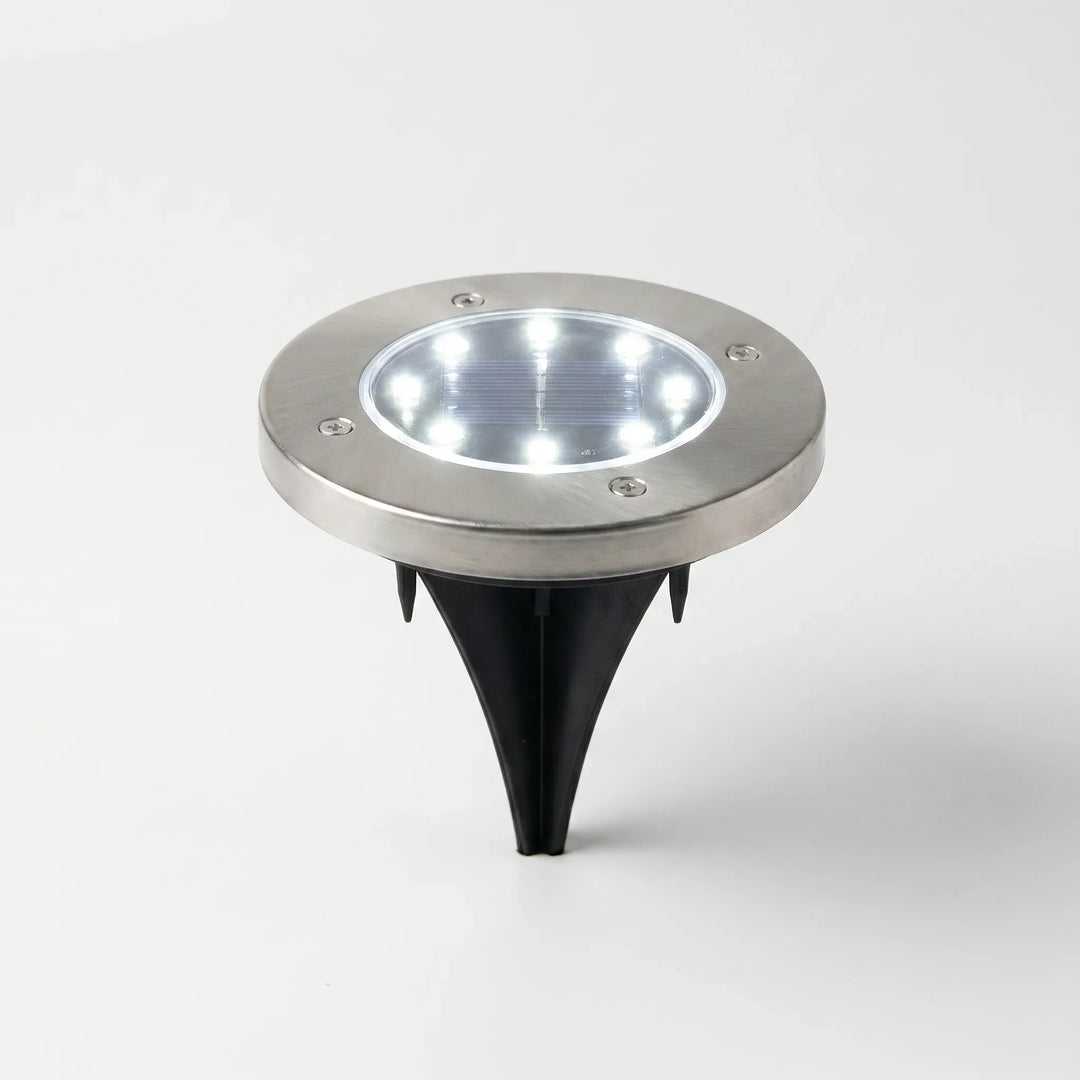 Solar Powered Garden Ground Lights - Lumidisk