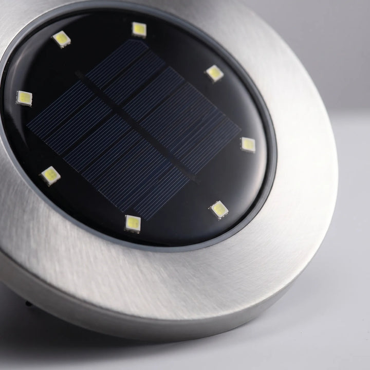Solar Powered Garden Ground Lights - Lumidisk