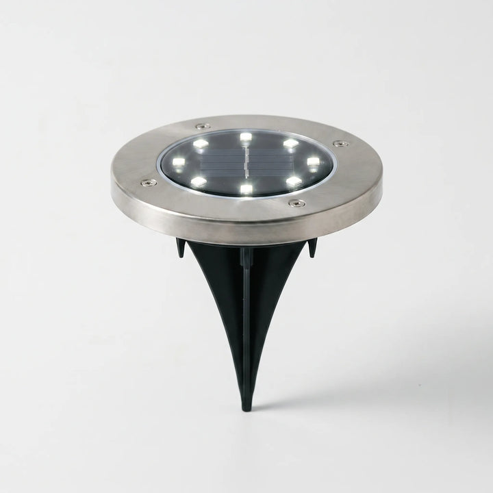 Solar Powered Garden Ground Lights - Lumidisk