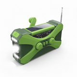 Solar-powered hand-crank radio – SafePulse