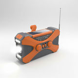 Solar-powered hand-crank radio – SafePulse