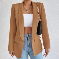 Kantoor Damesblazer van Polyester-Katoen - Emma