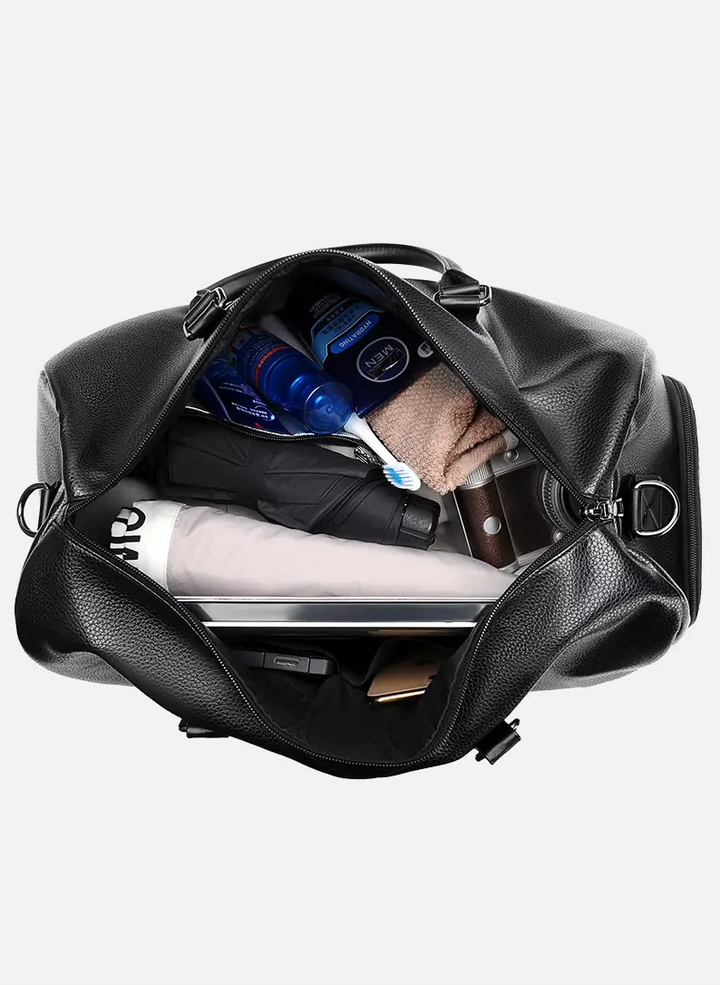 Spacious Structured Travel Duffel Bag - Kinetix